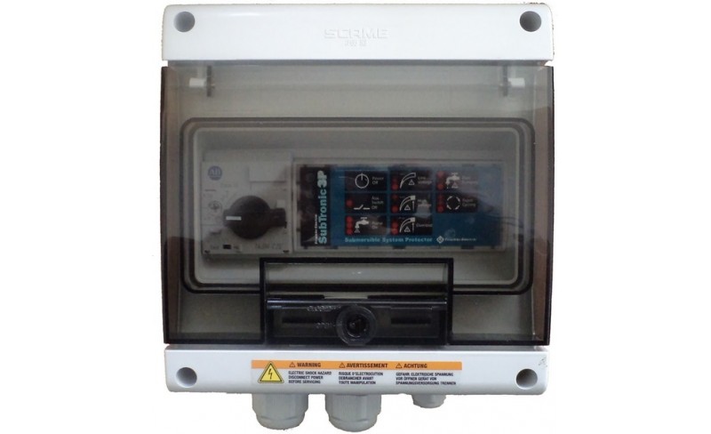 Τριφασικοί εκκινητές FRANKLIN ELECTRIC SUBTRONIC 3P σε πλαστικό ερμάριο ΙΡ54