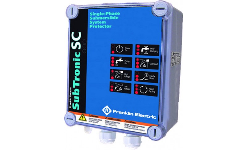 Μονοφασικοί εκκινητές FRANKLIN ELECTRIC SUBTRONIC SC σε πλαστικό ερμάριο ΙΡ54